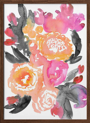 Olympe florals II Poster