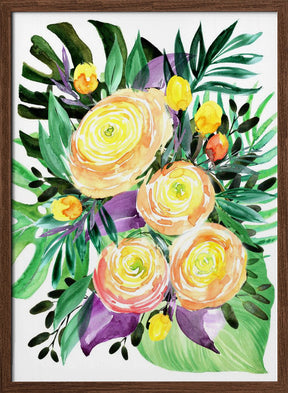 Lola tropical bouquet Poster