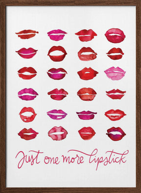 Just one more lipstick Poster