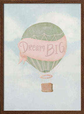 Dream Big Pink Poster