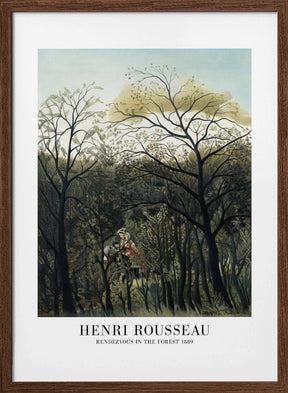 Rendezvous In The Forest Poster