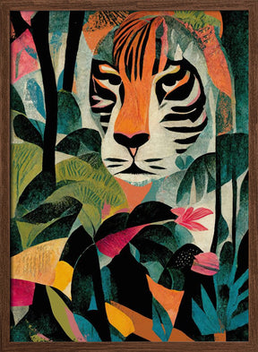 Jungle Tiger Poster