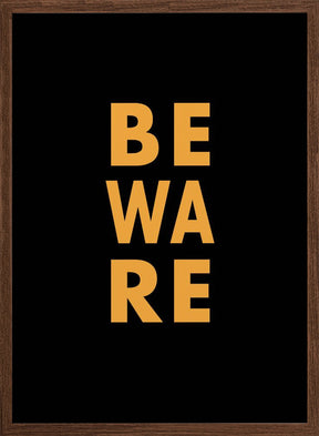 Beware Poster