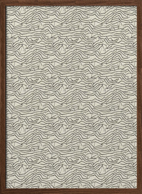 Abstract Lines Pattern Poster