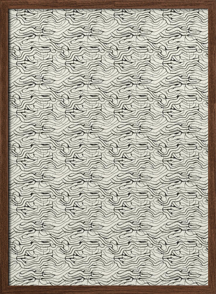 Special Line Pattern Poster