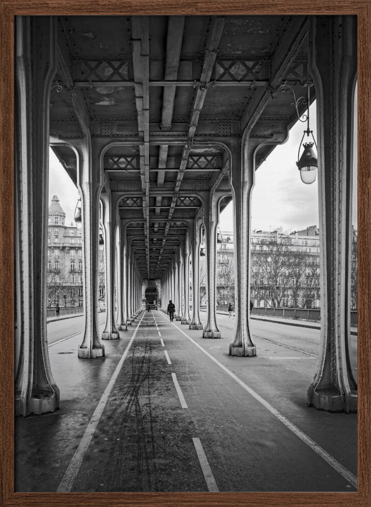 Bir Hakeim bridge Poster