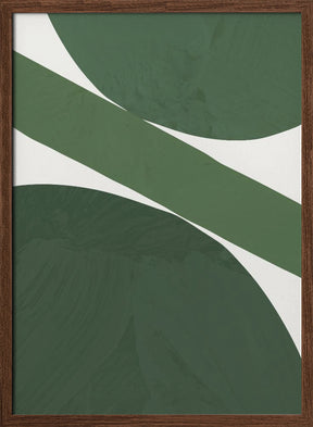 Green Abstract Poster