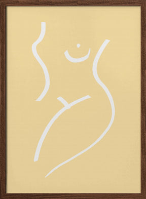 Nude Yellow Poster