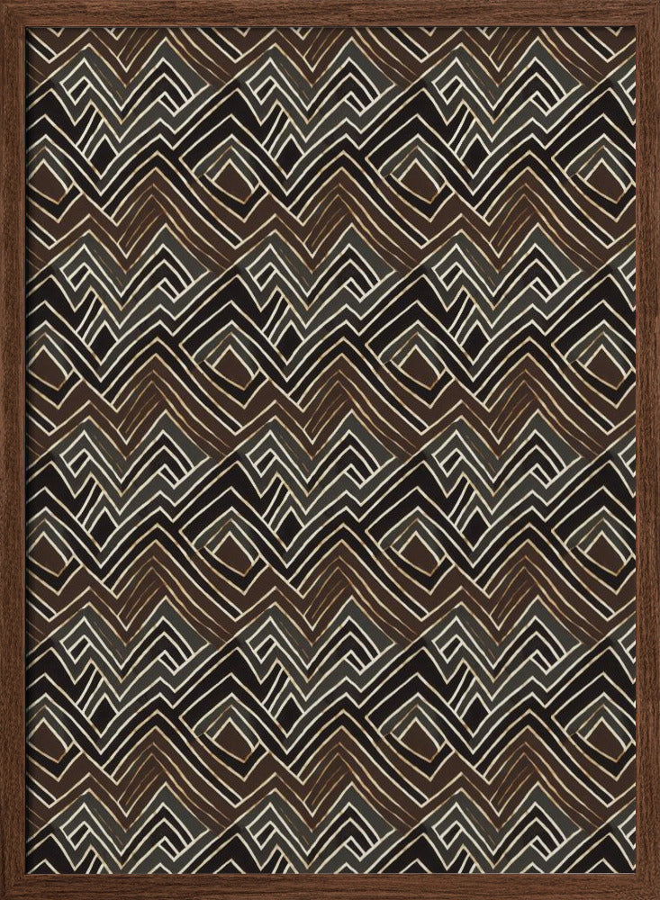 Rusty Pattern Poster