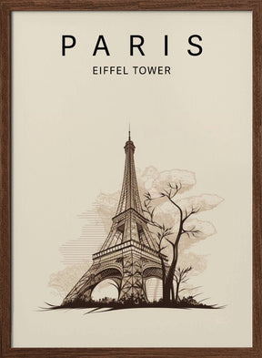 Paris Eiffel Tower Poster