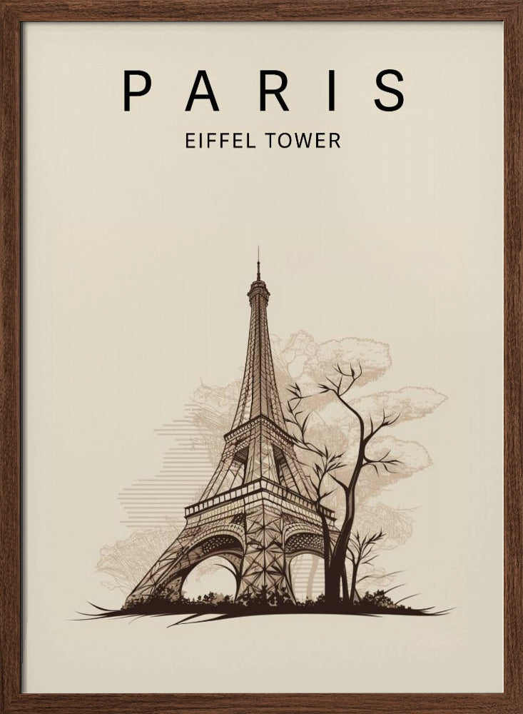 Paris Eiffel Tower Poster