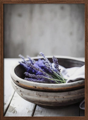 Lavender In Bowl Poster