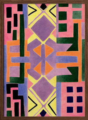 Peru Rug Pattern Poster