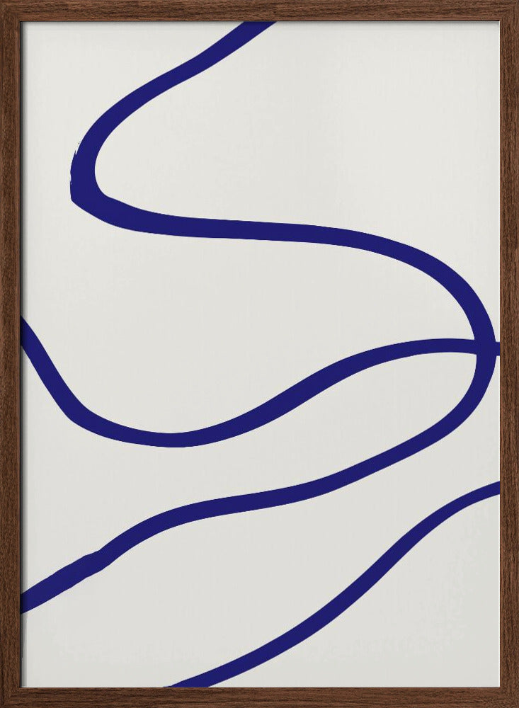 Blue Lines Poster