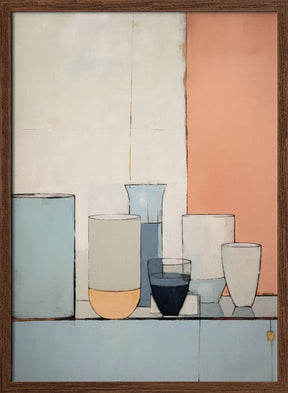 Pastel Still Life Poster