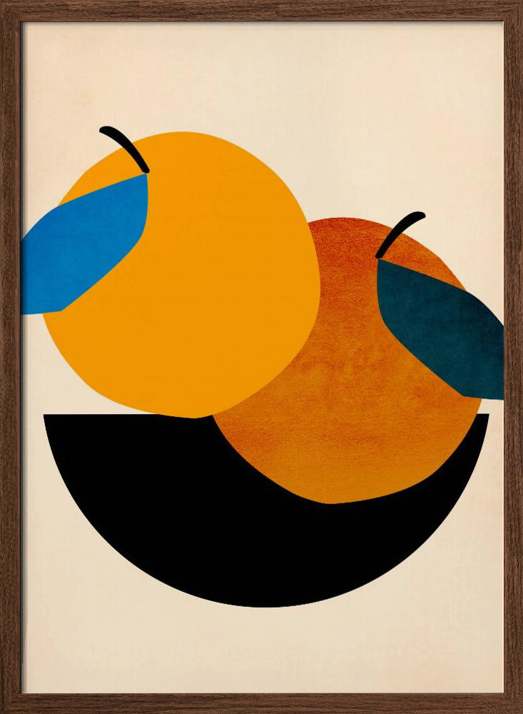 Two Oranges Poster