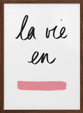 La Vie En Rose Poster