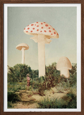 The Finest Giant Mushroom Poster