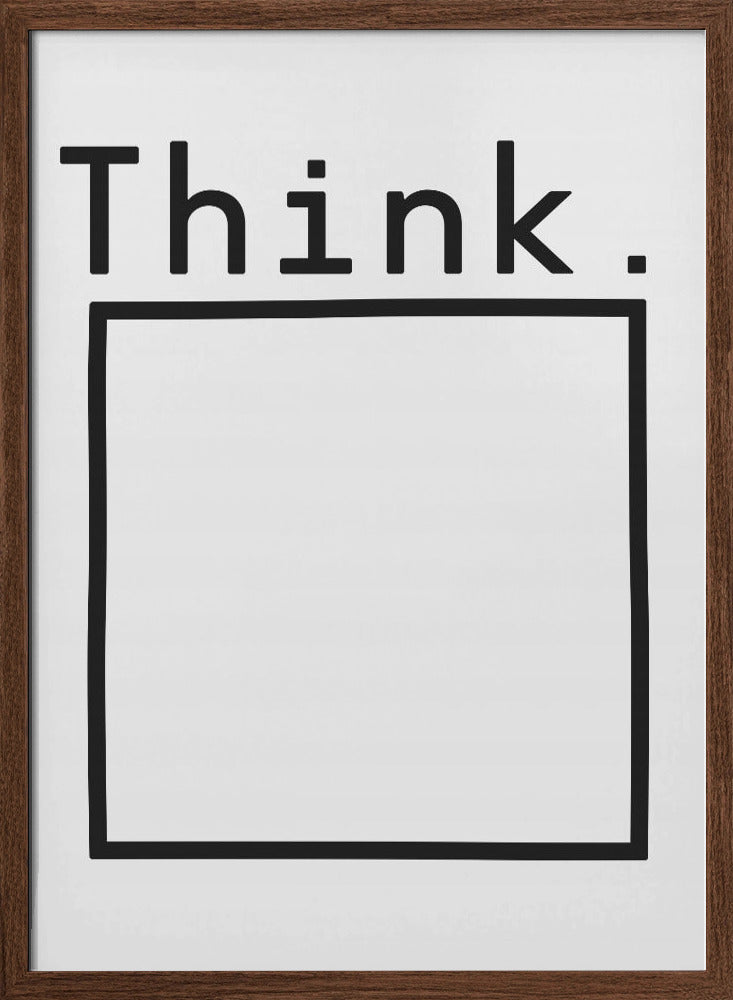 Think Poster