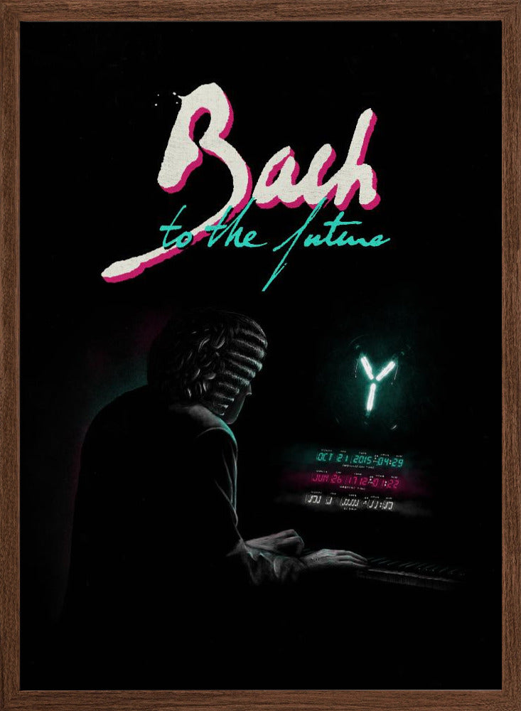 Bach To The Future Nº2 Poster