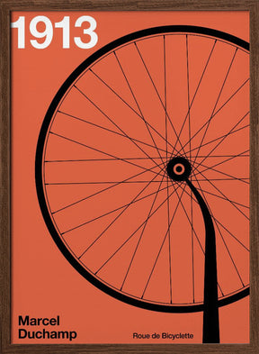 1913 Roue De Bicyclette Poster