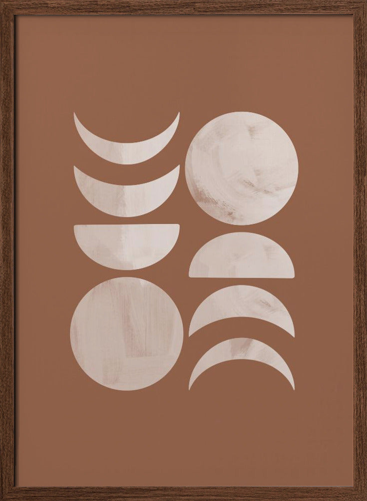 Moon Phase No.3 Poster