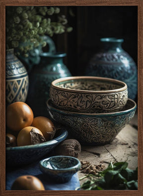 Moroccan Still Life No 5 Poster