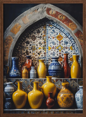 Moroccan Still Life No 6 Poster