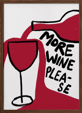 More Wine Please Poster