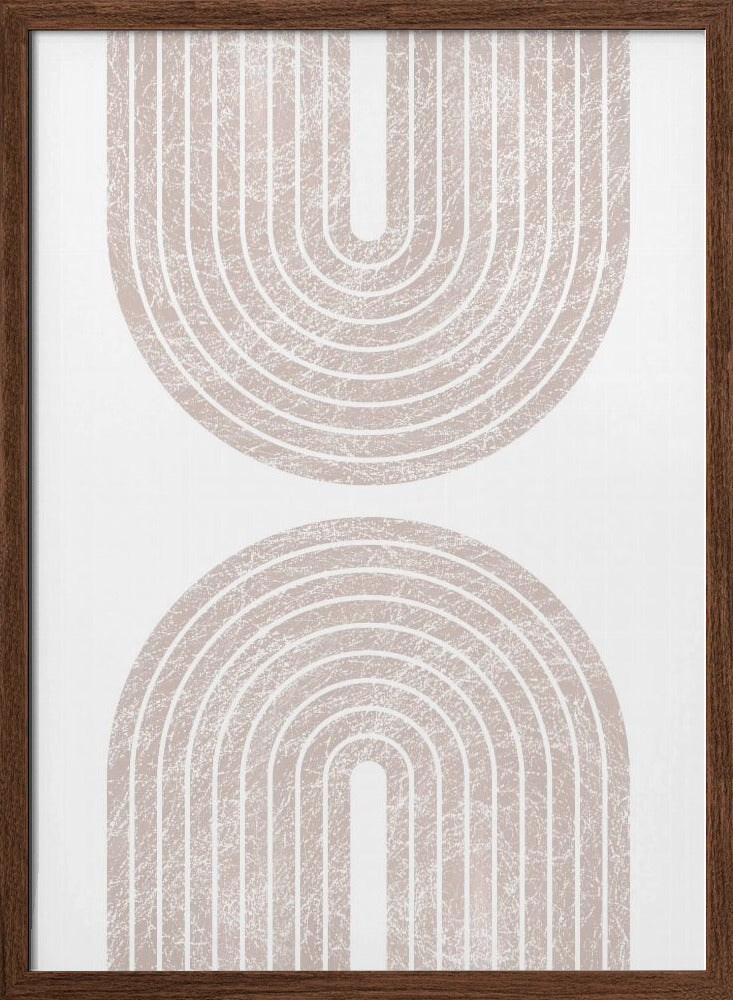 Arch Line Art Poster