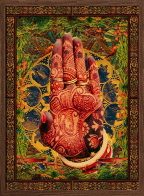 Henna Hand Poster