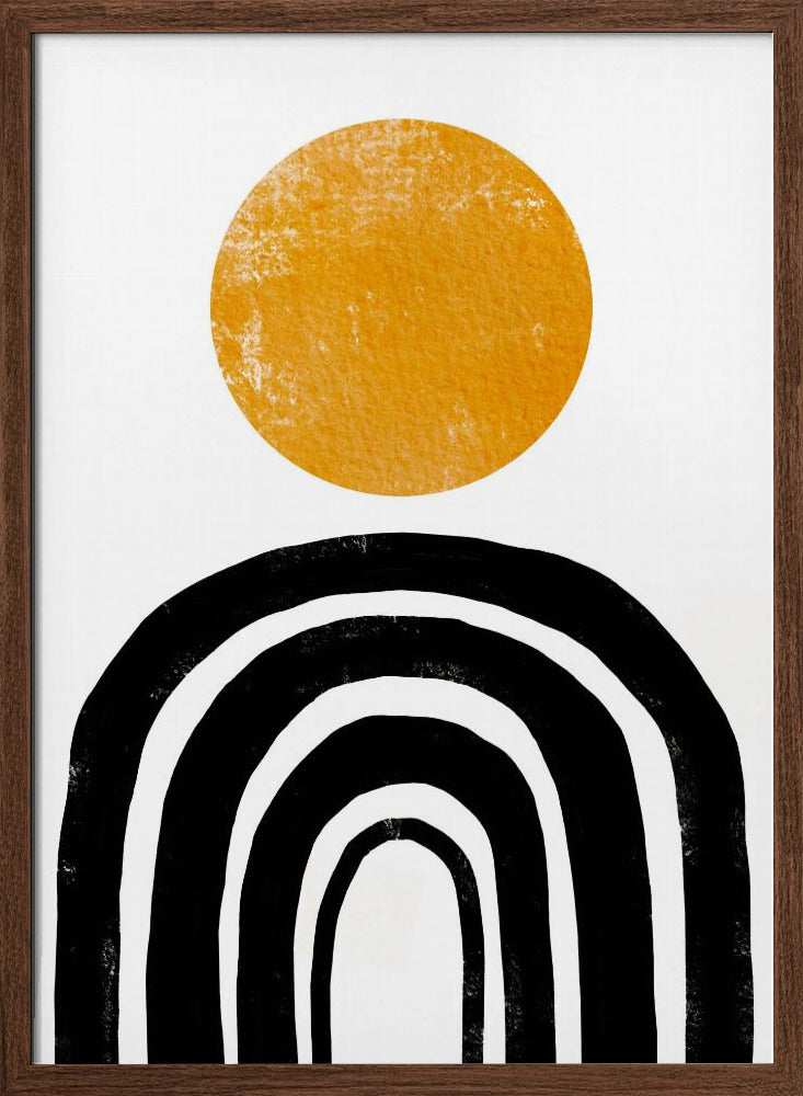 Arch Line Art Poster