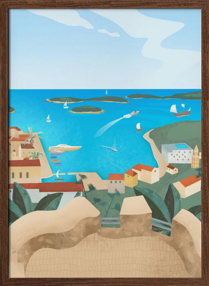 Hvar Island Poster