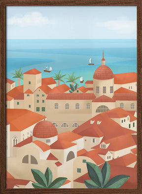 Dubrovnik Old Town Poster