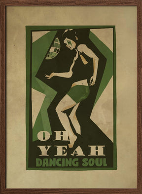 Dancing Soul print Poster