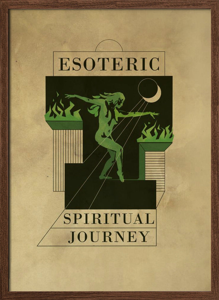 Esoteric dance print Poster