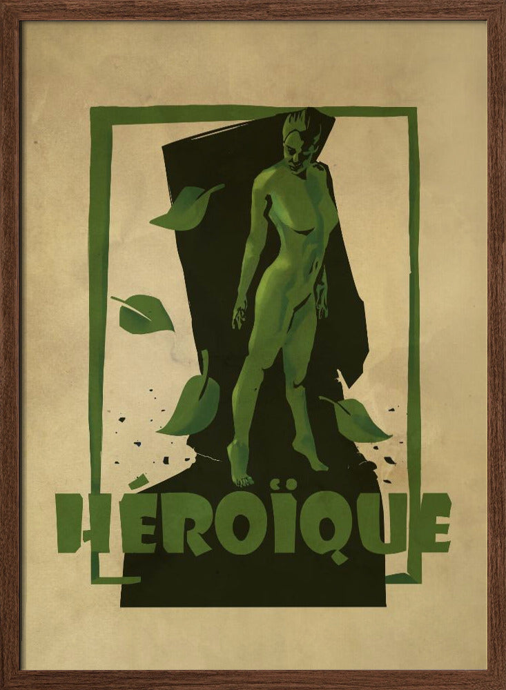 Heroic print Poster