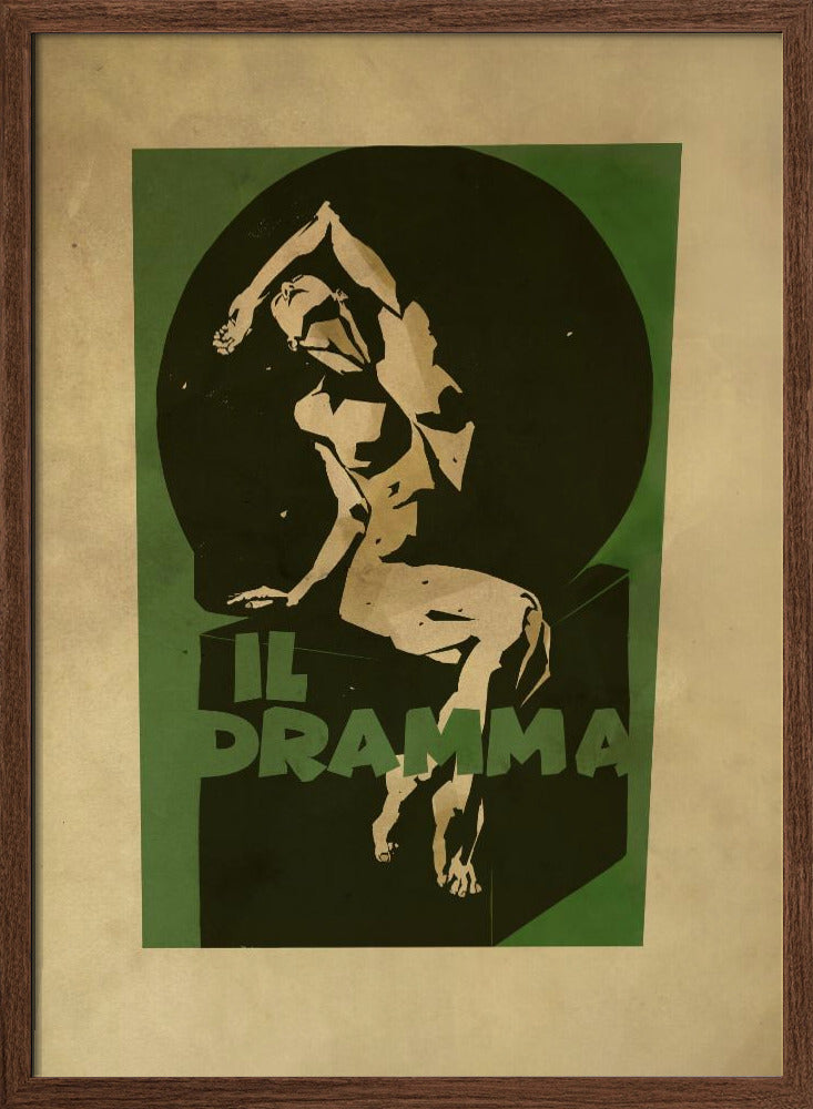 Il Dramma print Poster