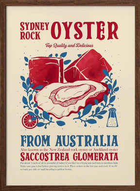 Oyster kitchen decor Poster