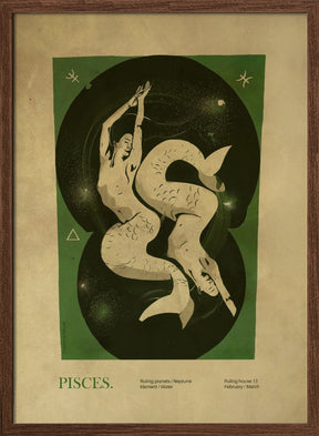 Pisces print Poster