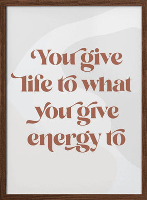 Life Energy Poster