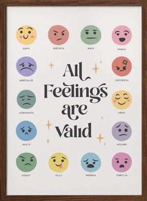 All Feelings Are Valid No2 Poster