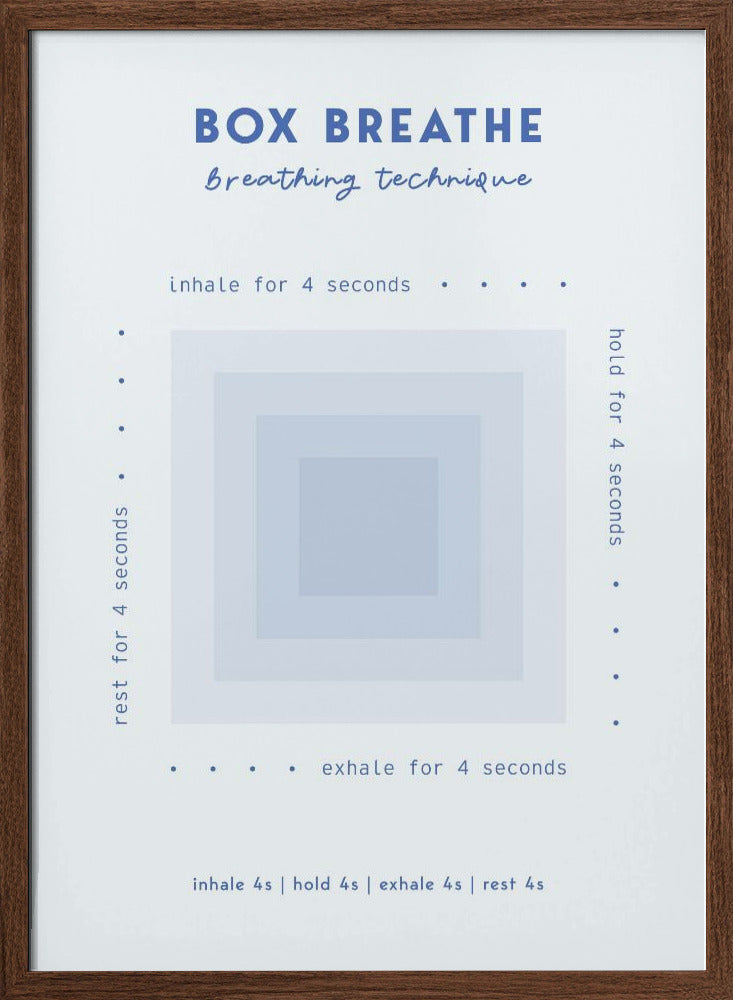 Box Breathe Poster