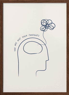 You Are Not Your Thoughts Poster