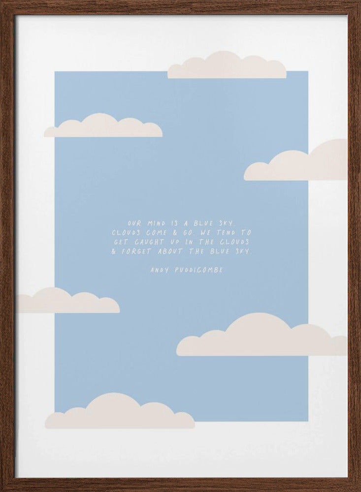 Blue Sky Poster