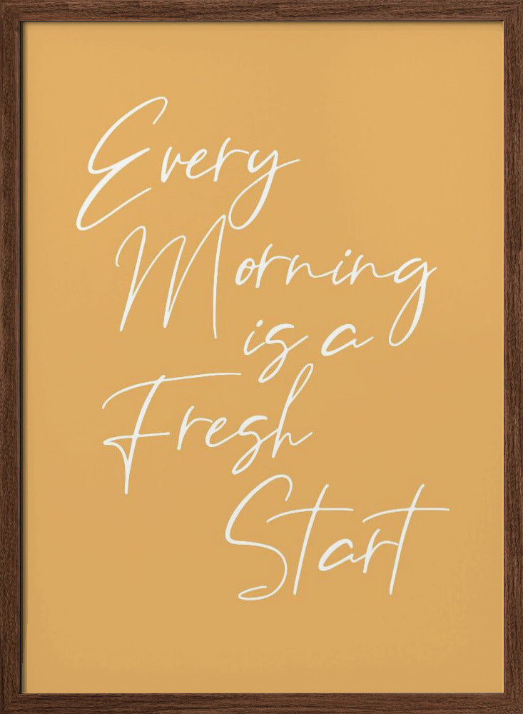 Fresh Start Poster