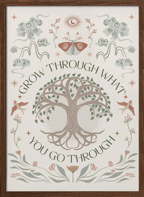 Grow Through Poster