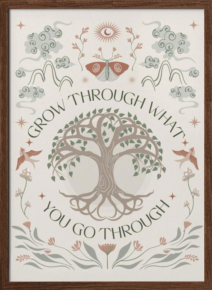 Grow Through Poster