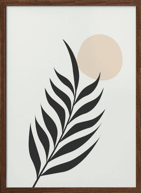 Leaf Sun Poster