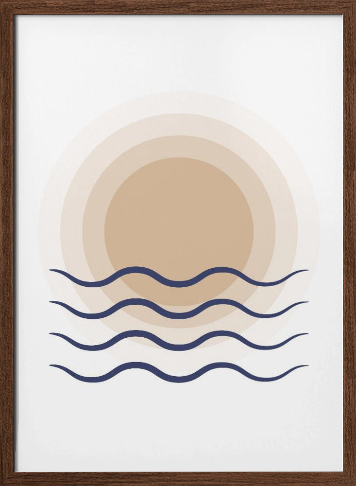 Sun Calm Poster